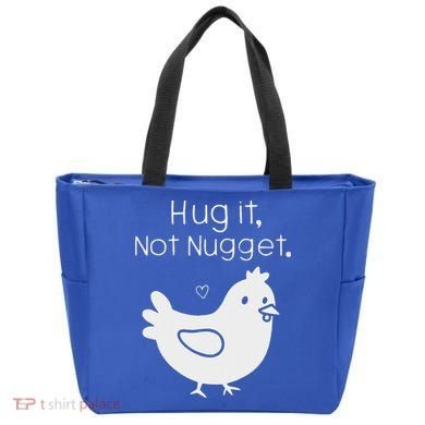 Chicken Hug It Not Nugget Tote Bag