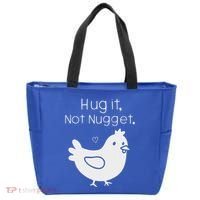Chicken Hug It Not Nugget Tote Bag thumb 0