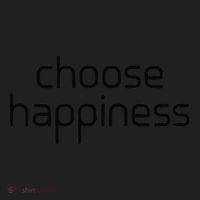 Choose Happiness Inspirational Quote Beanie thumb 2