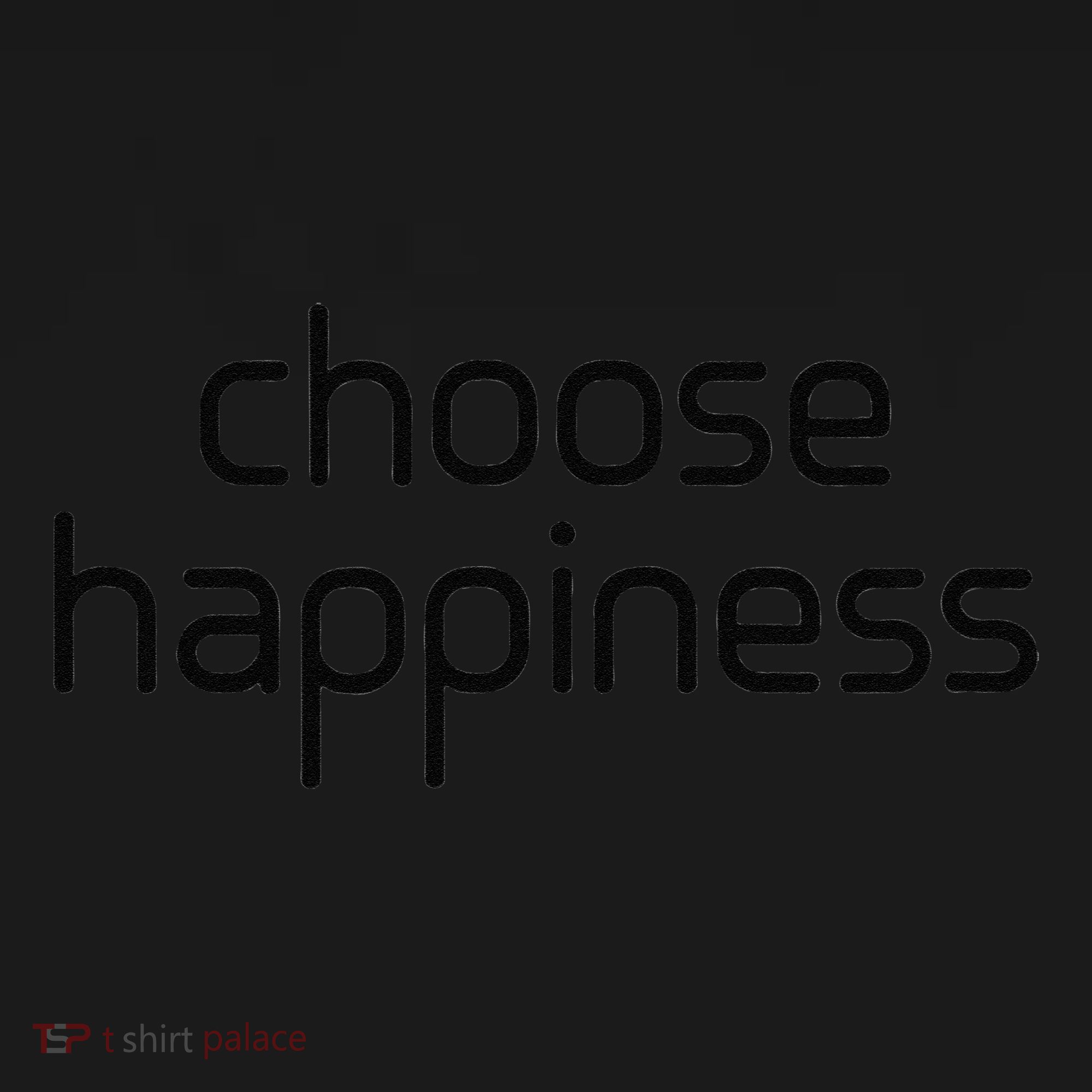 Choose Happiness Inspirational Quote Ladies PosiCharge Competitor Racerback Tank