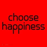 Choose Happiness Inspirational Quote Santa Hat thumb 1