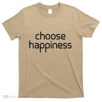 Choose Happiness Inspirational Quote T-Shirt thumb 0