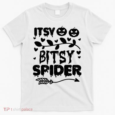 Cute Halloween Itsy Bitsy Spider T-Shirt