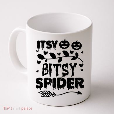 Cute Halloween Itsy Bitsy Spider Coffee Mug