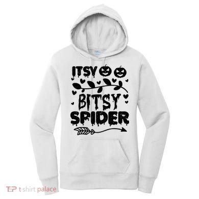 Cute Halloween Itsy Bitsy Spider Women's Hoodie