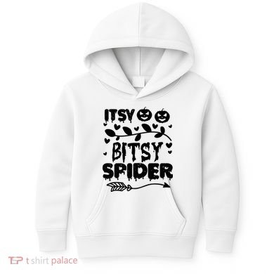 Cute Halloween Itsy Bitsy Spider Kids Hoodie