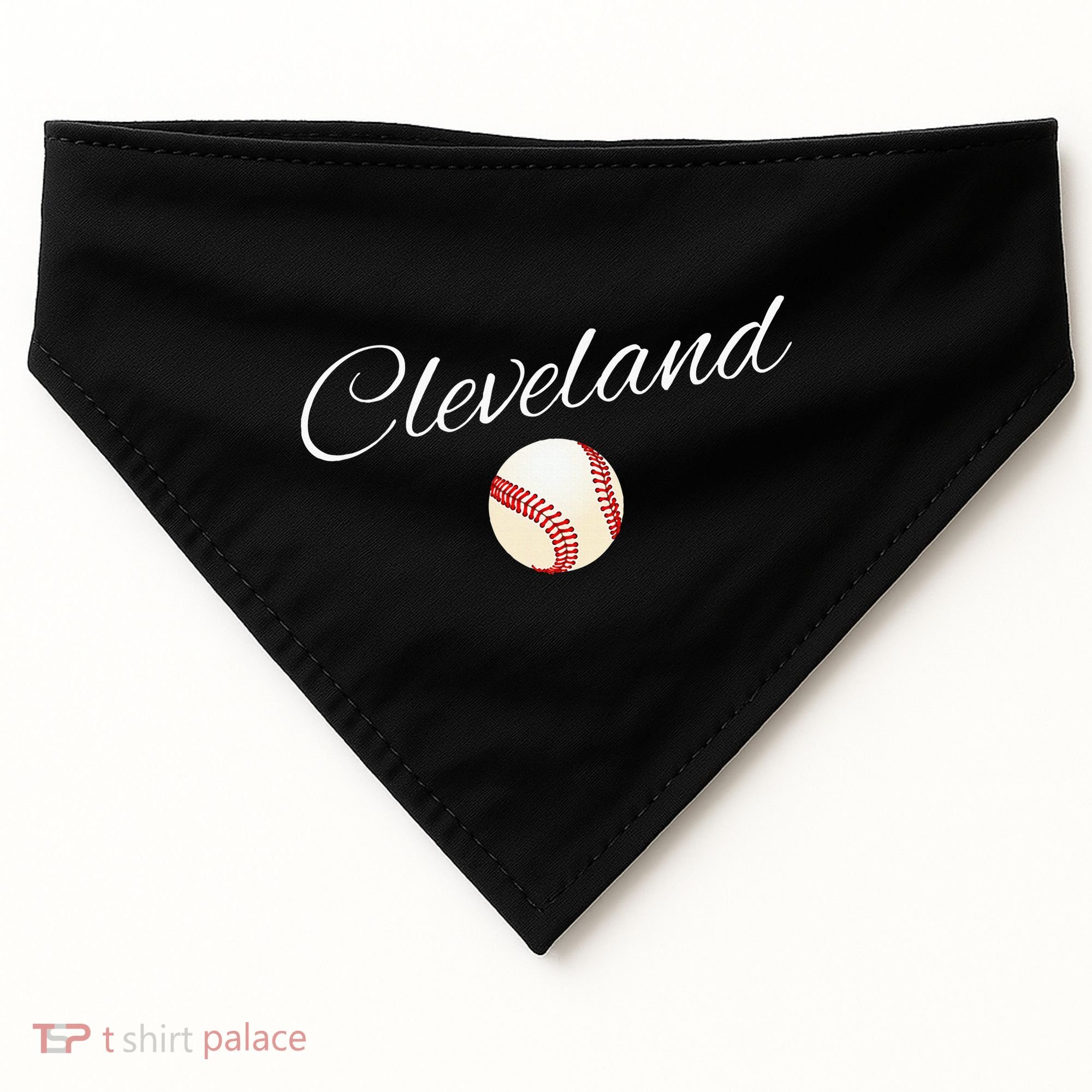 Cleveland Hometown Indian Tribe USA-Made Doggie Bandana