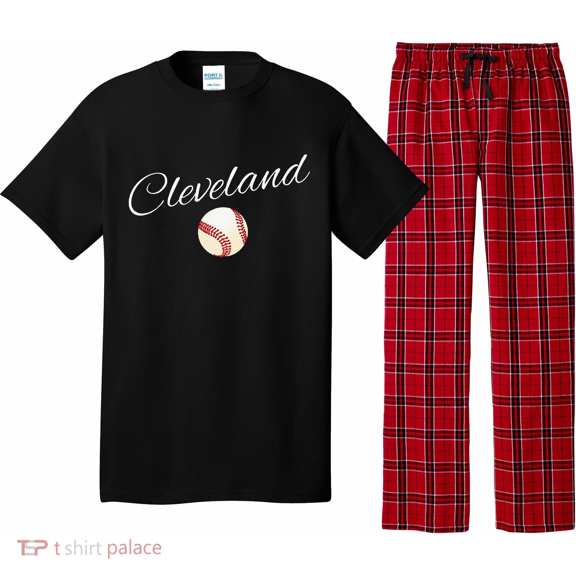 Cleveland Hometown Indian Tribe Pajama Set