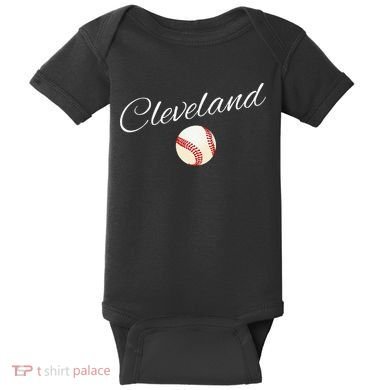 Cleveland Hometown Indian Tribe Baby Bodysuit