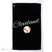 Cleveland Hometown Indian Tribe Golf Towel thumb 0