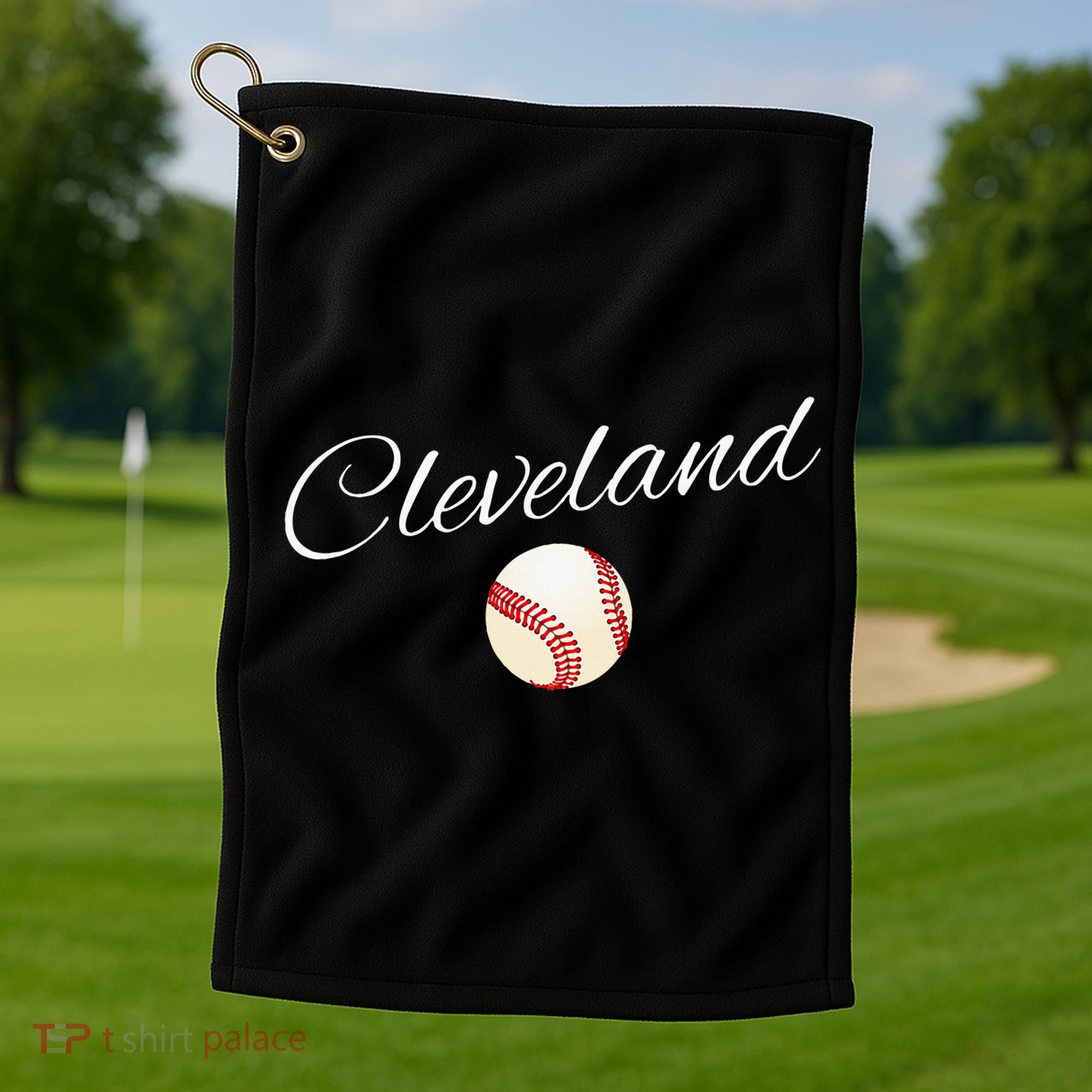 Cleveland Hometown Indian Tribe Golf Towel