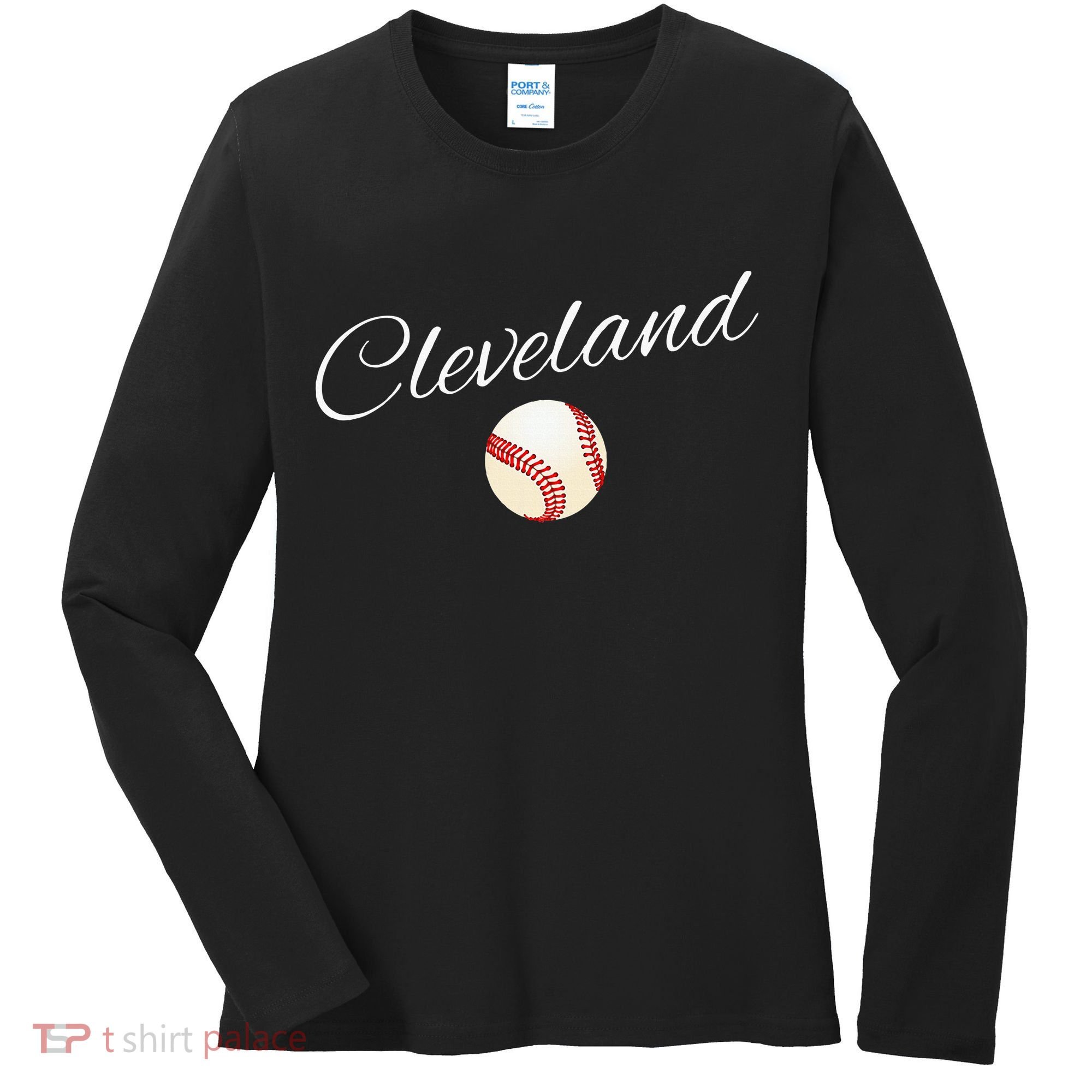 Cleveland Hometown Indian Tribe Women's Long Sleeve Shirt