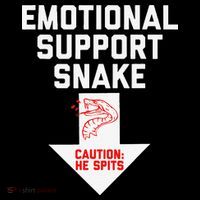 Crude Humor Inappropriate Emotional Support Snake Halloween Coffee Mug thumb 5