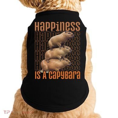 Capybara Happiness Is A Capybara Doggie Tank