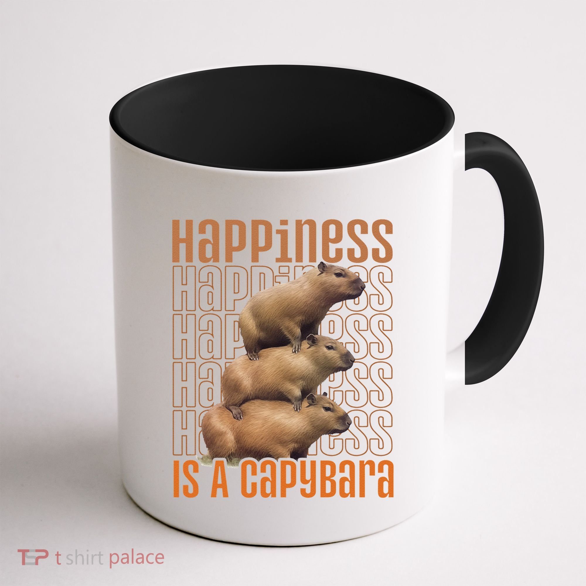Capybara Happiness Is A Capybara Coffee Mug