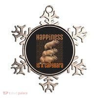 Capybara Happiness Is A Capybara Ornament thumb 0