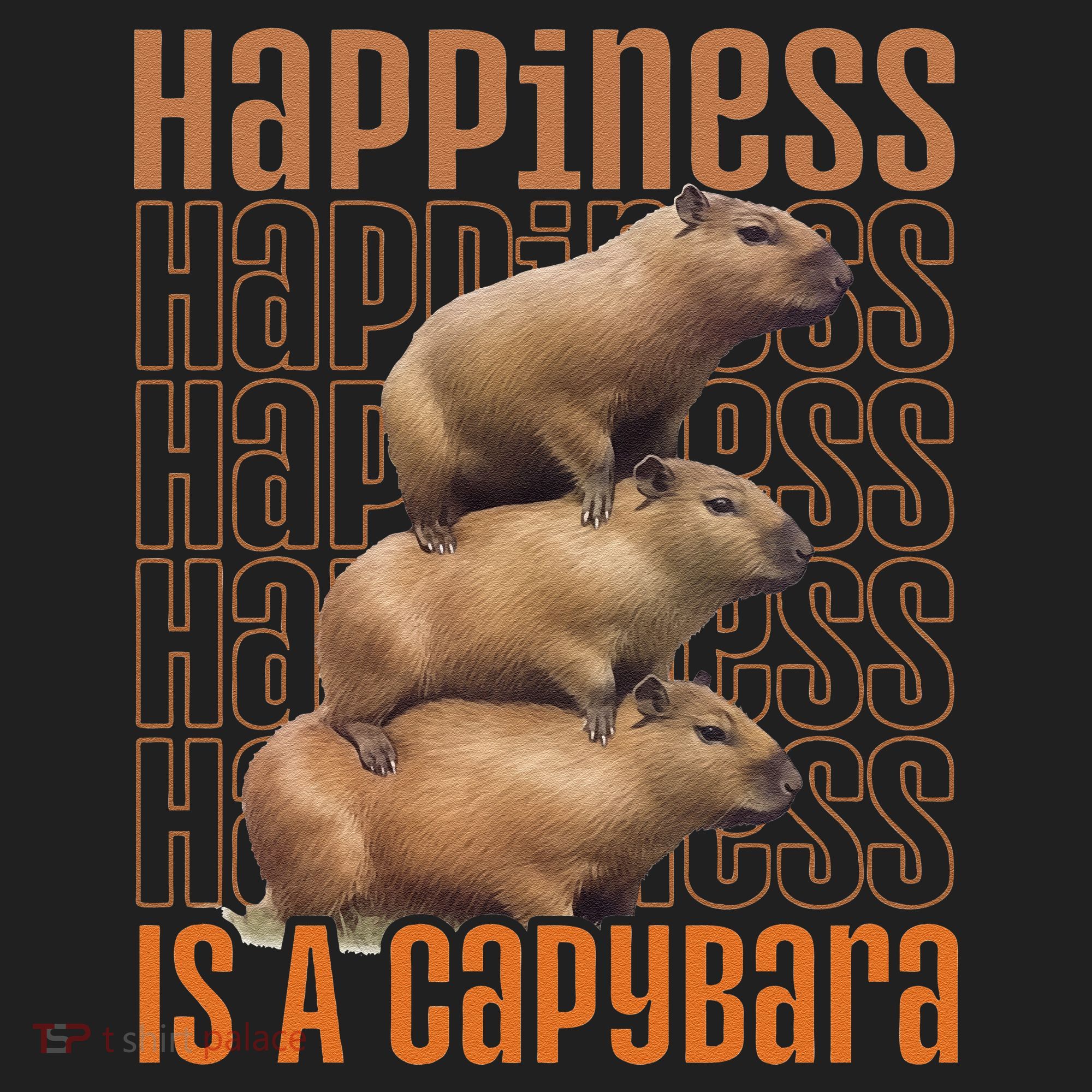 Capybara Happiness Is A Capybara Hat
