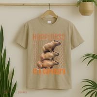 Capybara Happiness Is A Capybara T-Shirt thumb 2