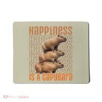 Capybara Happiness Is A Capybara Mousepad thumb 0