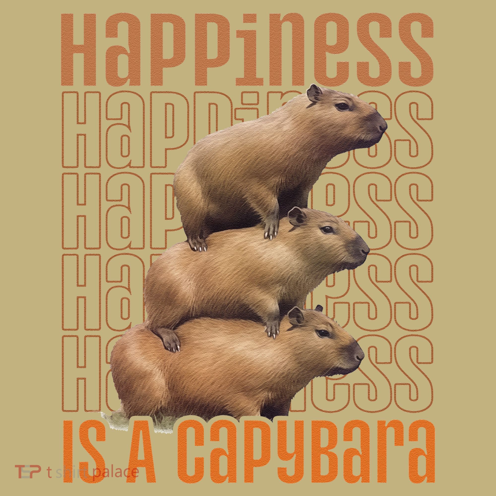 Capybara Happiness Is A Capybara Mousepad