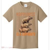Capybara Happiness Is A Capybara Kids T-Shirt thumb 0