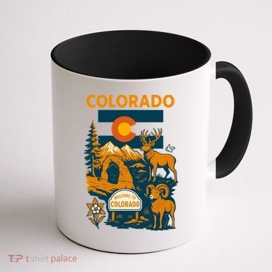 Connecticut Heritage Icons Coffee Mug back
