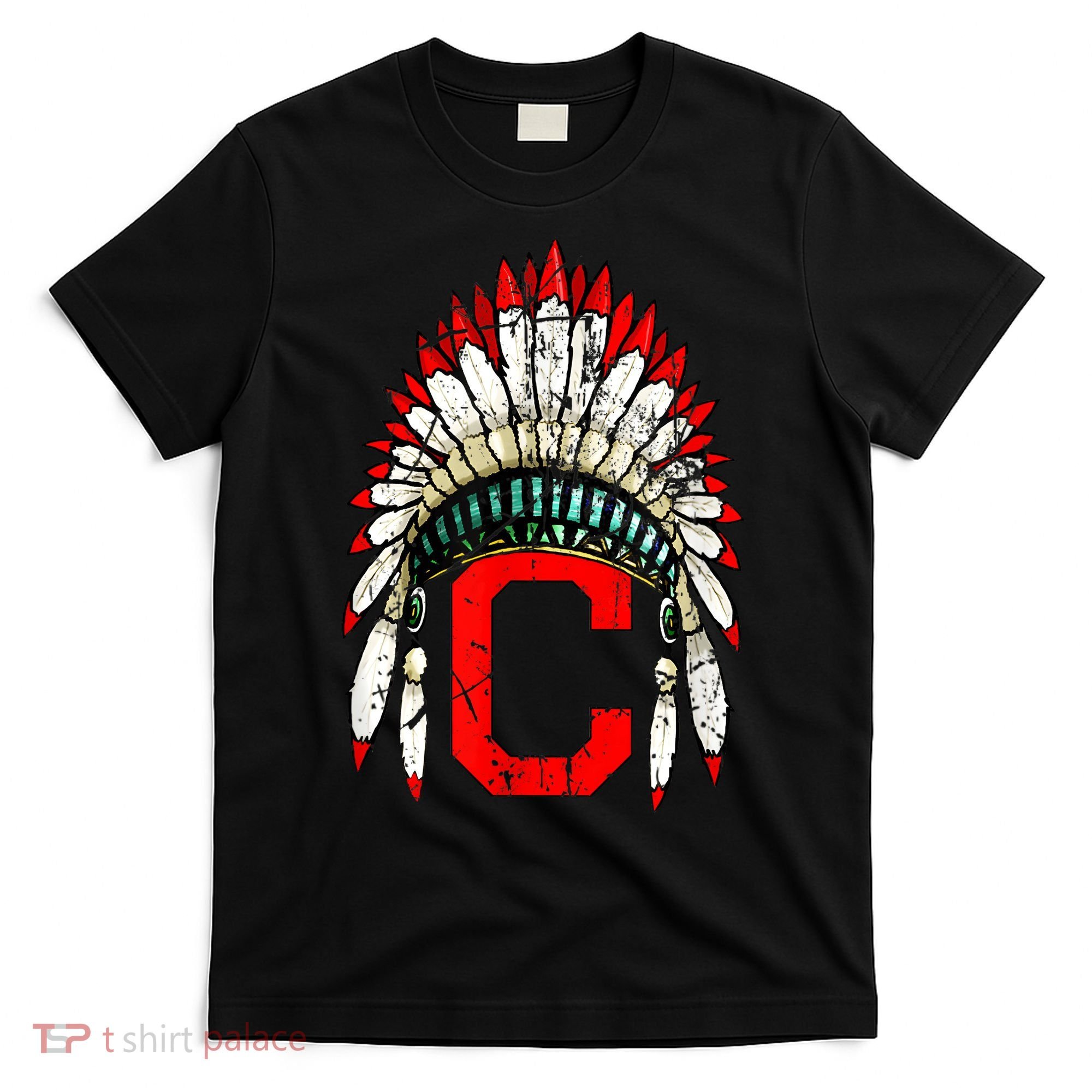 Cleveland Hometown Indian Tribe Vintage For Baseball Fans T-Shirt