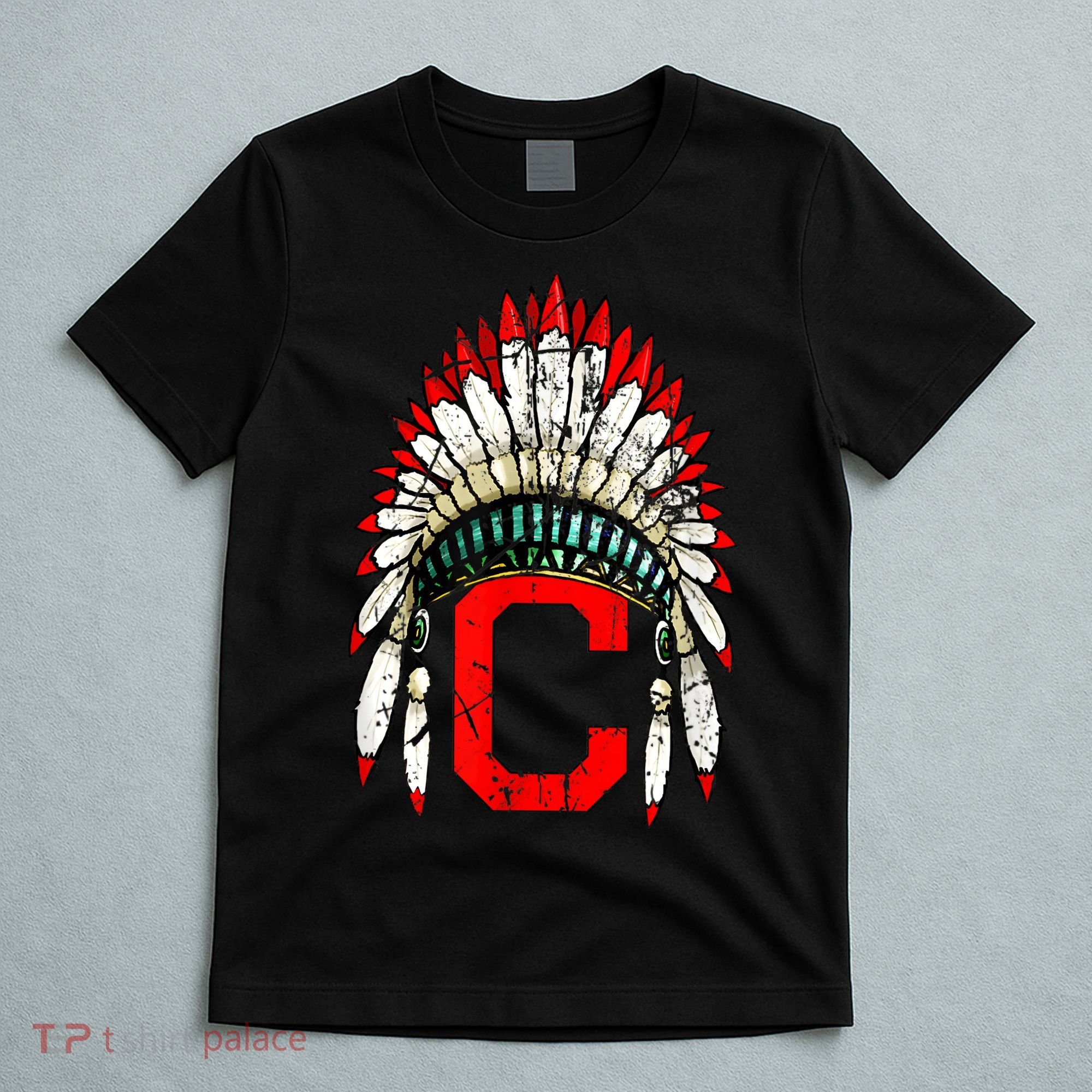 Cleveland Hometown Indian Tribe Vintage For Baseball Fans T-Shirt