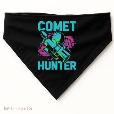 Comet Hunter I Astronomy USA-Made Doggie Bandana