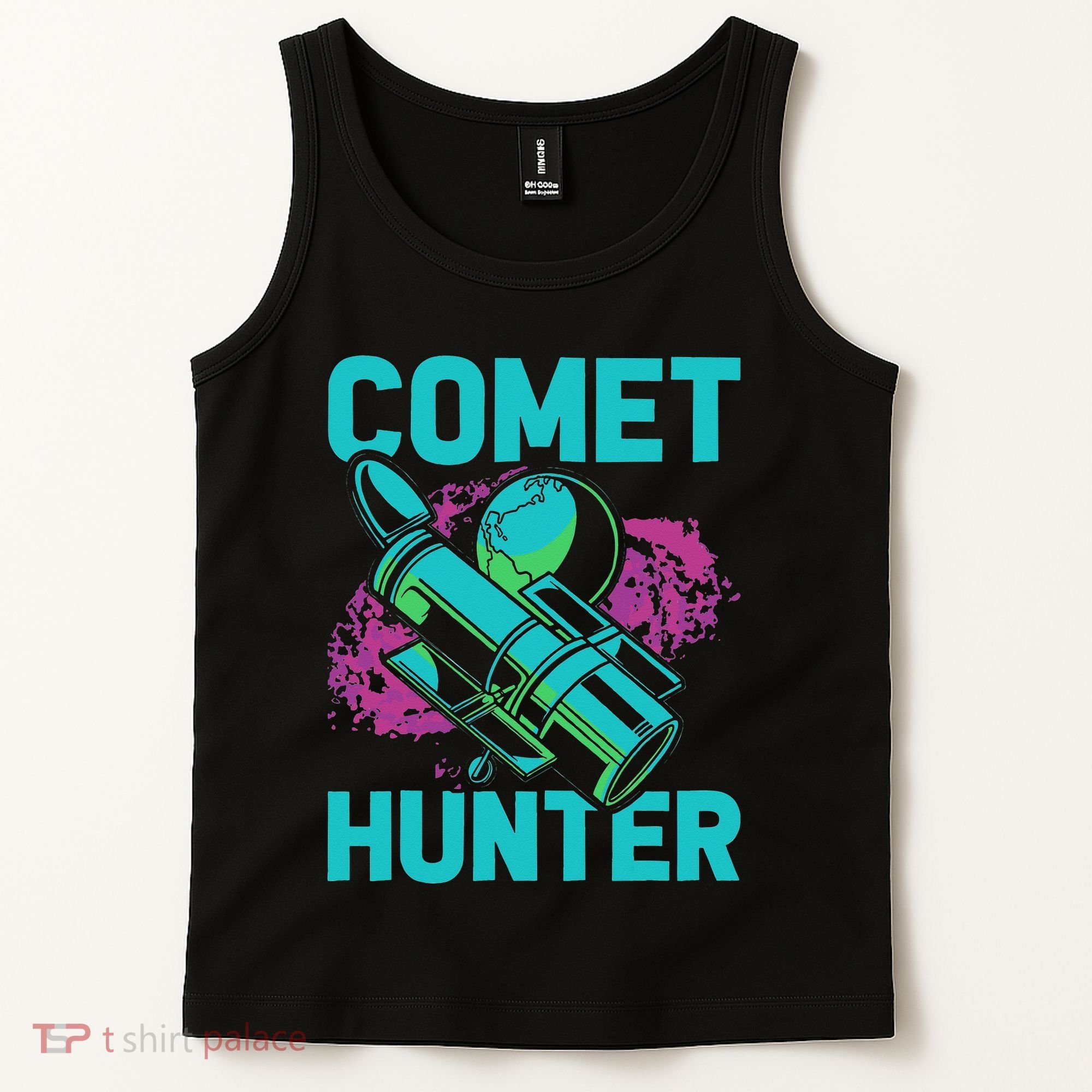 Comet Hunter I Astronomy Tank Top