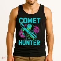 Comet Hunter I Astronomy Tank Top thumb 3