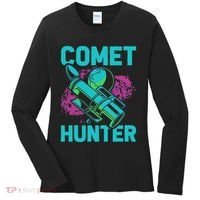 Comet Hunter I Astronomy Women's Long Sleeve Shirt thumb 0