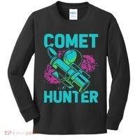 Comet Hunter I Astronomy Kids Long Sleeve Shirt thumb 0