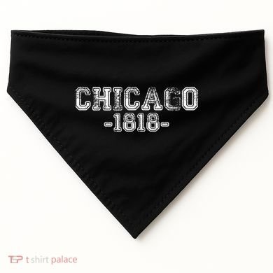 Chicago 1818 Retro USA-Made Doggie Bandana
