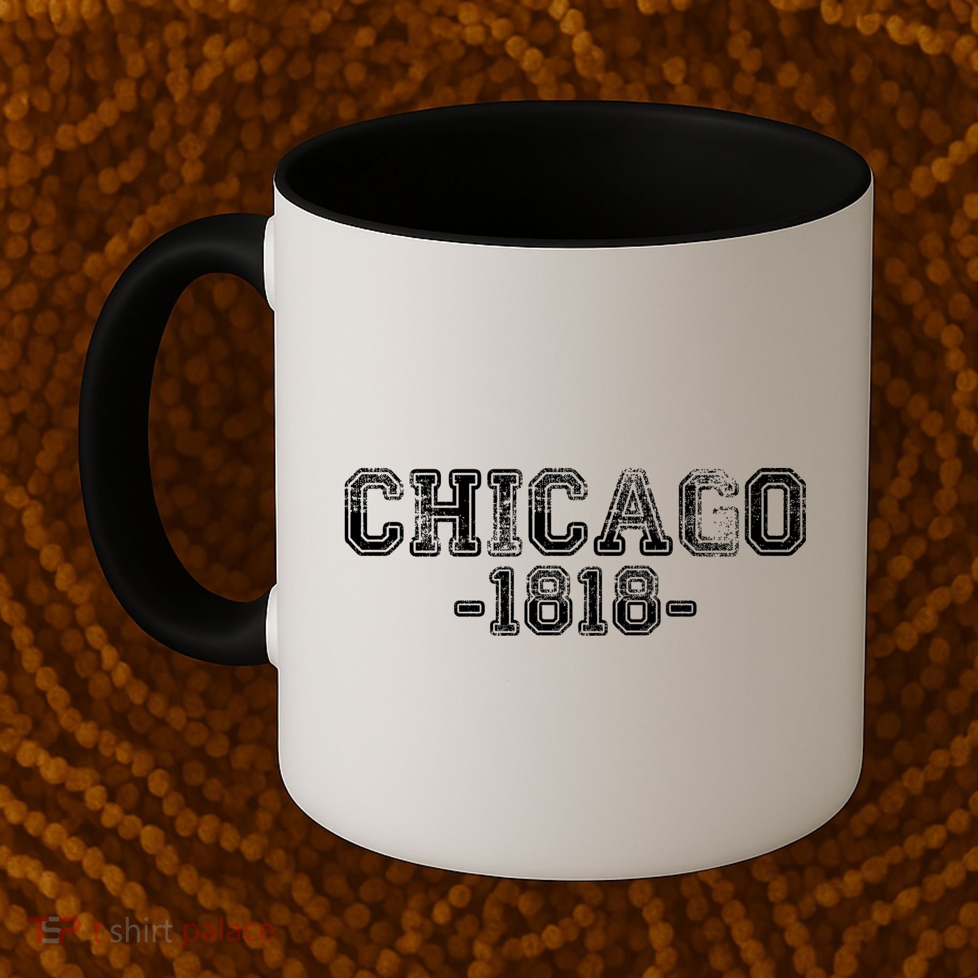 Chicago 1818 Retro Coffee Mug