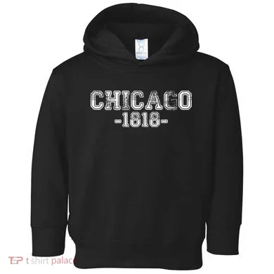 Chicago 1818 Retro Toddler Hoodie