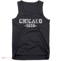 Chicago 1818 Retro Tank Top thumb 0