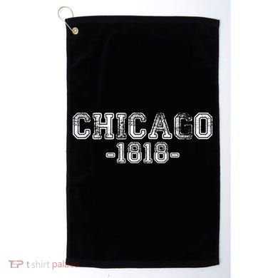 Chicago 1818 Retro Golf Towel