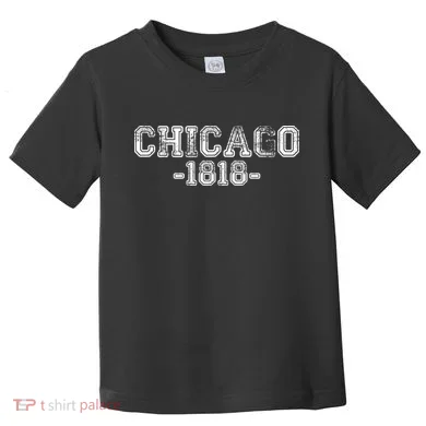 Chicago 1818 Retro Toddler T-Shirt