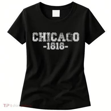 Chicago 1818 Retro Women's T-Shirt