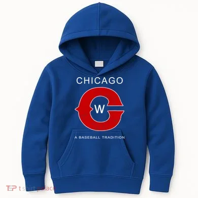 Chicago A Baseball Tradition Kids Hoodie