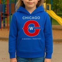 Chicago A Baseball Tradition Kids Hoodie thumb 3