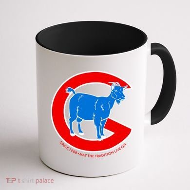 Chicago Billy Goat Since 1908 May the Tradition Live On Coffee Mug back