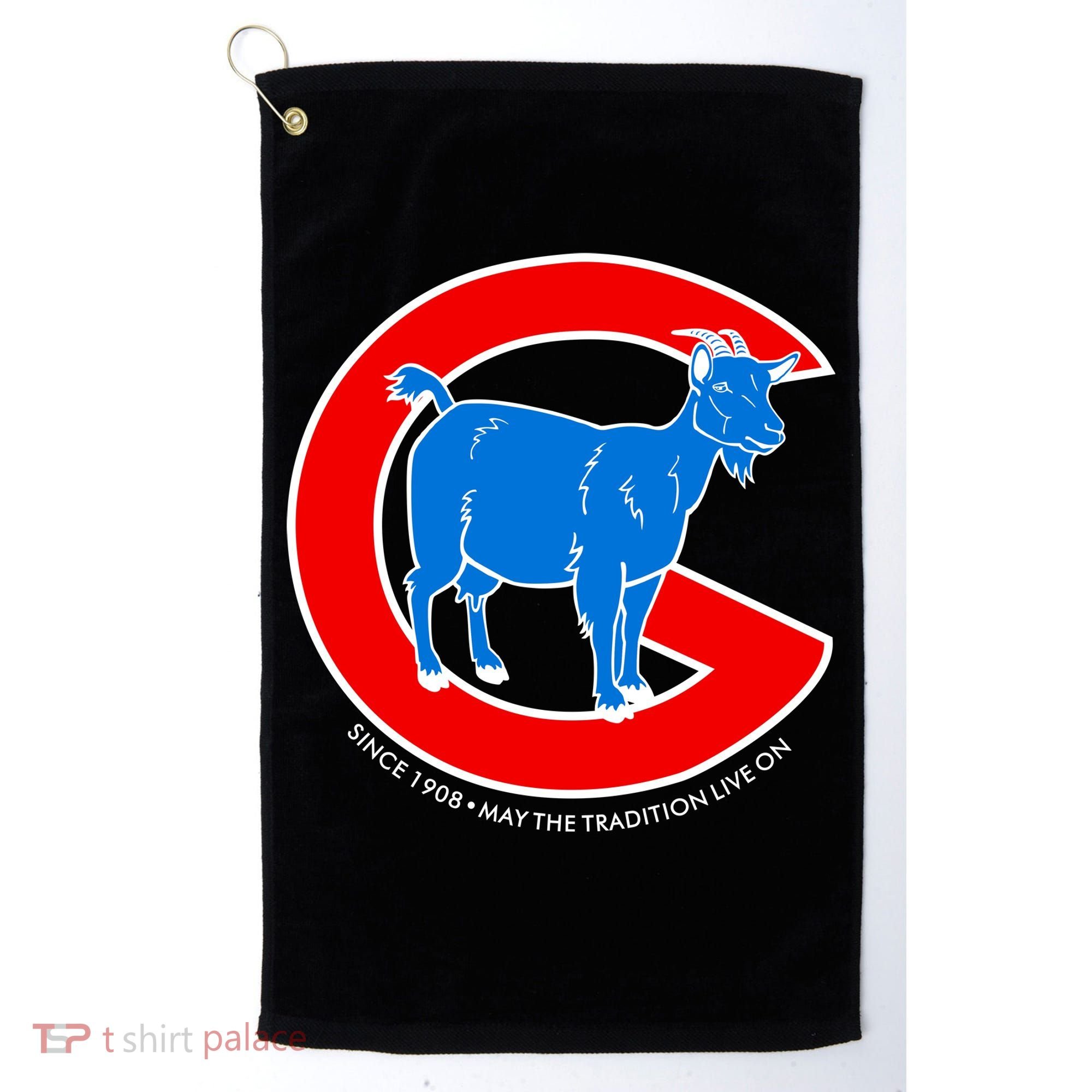 Chicago Billy Goat Since 1908 May the Tradition Live On Golf Towel