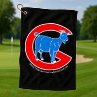 Chicago Billy Goat Since 1908 May the Tradition Live On Golf Towel thumb 1