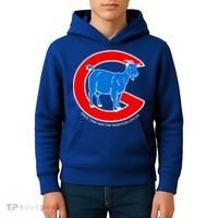 Chicago Billy Goat Since 1908 May the Tradition Live On Kids Hoodie thumb 4