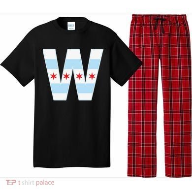 Chicago City Flag W Pajama Set