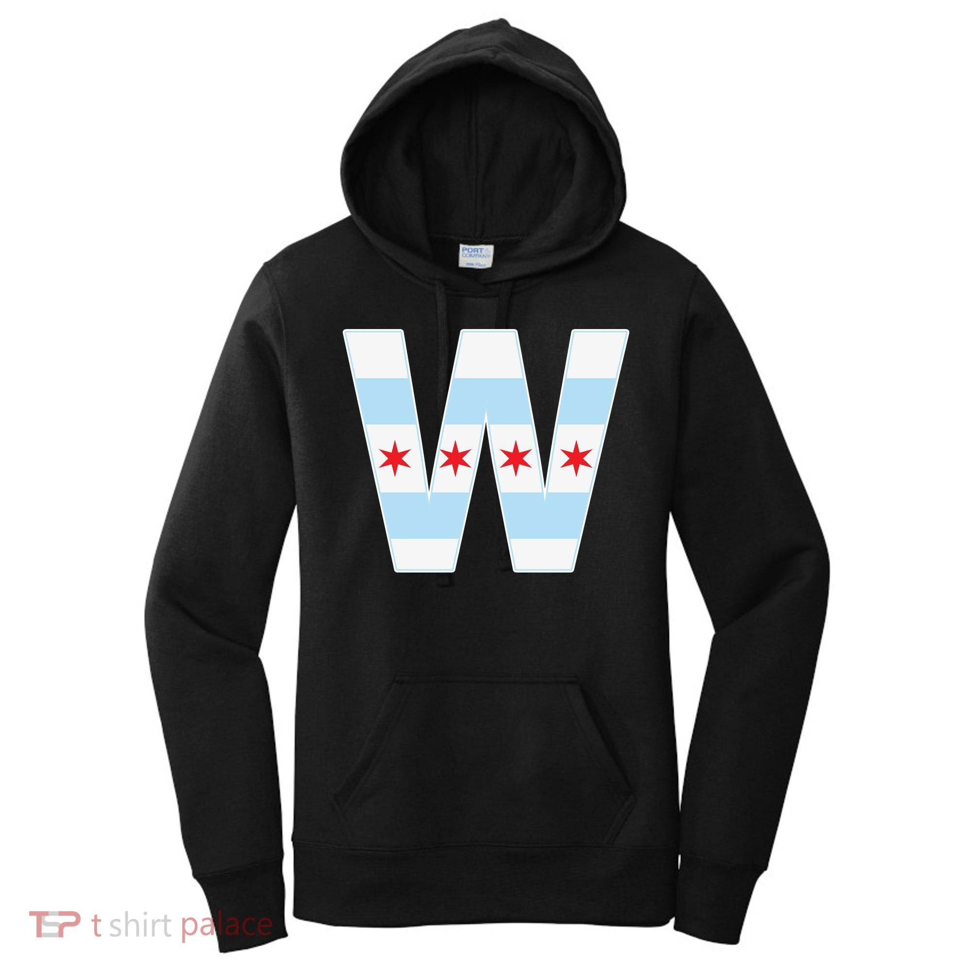 Chicago City Flag W Women's Hoodie