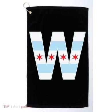 Chicago City Flag W Golf Towel