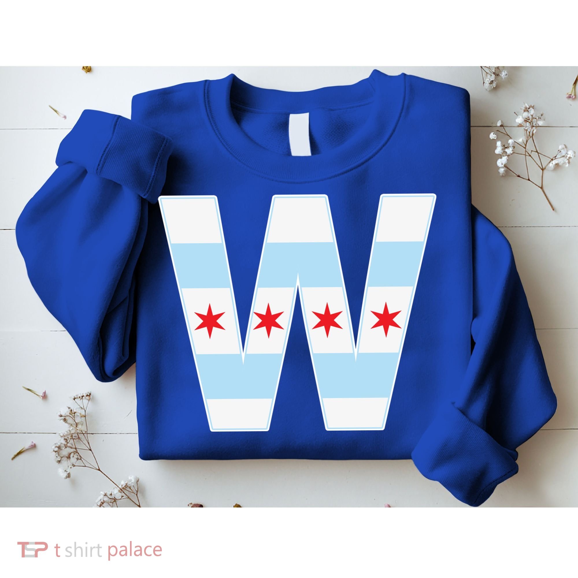 Chicago City Flag W Sweatshirt